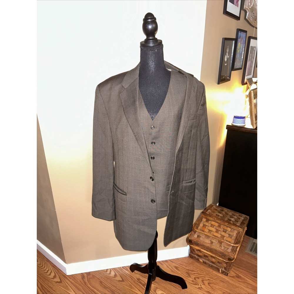 Ralph Ralph Lauren Exclusively For Dillards Woolmark‎ Jacket And Vest Size 44L